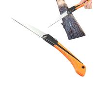 pieghevole, coltello da potatura resistente, da campeggio, 50 cm, con manico ergonomico, per esterni, giardino, legno secco, alberi, lavorazione del legno, escursionismo