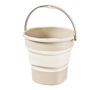 pieghevole da viaggio, 9 l, serbatoio 'acqua portatile, bacino compatto pieghevole con manico, contenitore da viaggio ad alte prestazioni, secchio facile da riporre per il pesce da