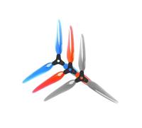 pieghevole DALPROP Fold 2 F7 7051 7x5.1x3 a 3 pale for drone a lungo raggio FPV LR7 da 7 pollici fai da te(2Pairs Red)