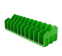 Pieghevole e Organizer, portatile strumento di storage stand, pieghevole e taglierina Holder, Compact Toolbox Storage for Screwdrivers, Home, Factory, and Workshop Use, 10 x 2,6 x 3,5in