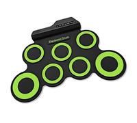 Pieghevole Elettronico Rolls Up Drum Set Practice Pads Con Pedali E Bastoni Digitale Elettrico Drum Kit Per Principianti Pieghevole Drum Pad Elettronico
