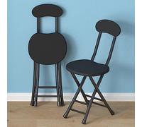 Pieghevole High Kitchen Stools, portatile Bar Stools with Backrest & Footrest, Perfect for Outdoor Cooking Store, Caffè, and Home Use - Space-Saving Design