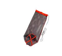 Pieghevole Nylon Pesce Cage Bag Compact Coulisse Rete Da Pesca Con Bordi Rinforzati Portatile Acquatico Storage Immersione Rete Da Pesca Borsa
