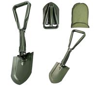 Pieghevole Pala 58cm, Pala da neve, Strumento Di Trincea In Acciaio Ad Alto Tenore Di Carbonio 50#, Pala Da Campeggio Pieghevole Militare,Portatile Vanga, Per Campeggio, Escursionismo, Attivit, Car