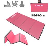 Pieghevole Palestra Tappetino Esercizi Yoga Ginnastica Opaco Morbido Playmat