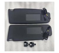 Pieghevole Parasole Auto Per VW Per Golf 4 Per Jetta Per Bora MK4 Aletta Parasole Anteriore Per Auto Con Copertura A Specchio Nera Copri Macchina Sole(With buttons)