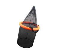 Pieghevole Pesca Titolare Secchio Pesce Localizzazione Catching Guard Net Live Cage Mesh Atterraggio Secchio Borsa di Immagazzinaggio Live Cage