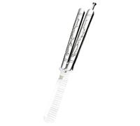 Pieghevole Pettine Parrucchiere Strumento Ad Alta Resistenza Styling Dei Capelli In Acciaio Inox Resistente all'usura Pettini Formazione Pettini Strumenti Barbiere