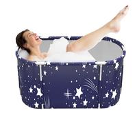 Pieghevole, pieghevole per adulti | portatile ispessita isolata | Grande - doccia a immersione per bagno interno ed esterno