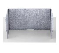 Pieghevole Separatore Da Scrivania, Divisorio Da Scrivania Privacy Panel | 60/80/100cm Autoportante Pannelli Isolamento Acustico Protezione Da Sputo Pannello,Per Telelavoro E Studio A Casa(80cm/32in)