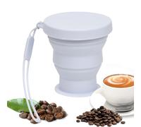 Pieghevole - Silicone 200ml | Ţazza Da Caffè Ṕieghevole E Contenitore Per Bevande A Prova Di Perdite | Ťazza Ďa Viaggio Portatile Tascabile Ṕer B́evande Calde É Fredde, Acqua, Tè, Studio Domesti