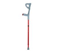 Pieghevole Stampella(alluminio) con Supporto per Avambraccio, Bastone da Passeggio Portatile, Regolabile in Altezza, 1 unita