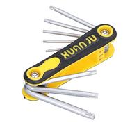 Pieghevole Stelle Wrench Set Portatile Di 8 In 1 Combinazione Chiave In Acciaio Al Cromo Vanadio Ideale Per Riparazioni Domestiche E Meccaniche