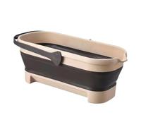 Pieghevole - Usa ampiamente il vincolo di fidi, vasca da bagno portatile | secchio rettangolare pieghevole per il lavoro del giardino, viaggi di campeggio, all'aperto, attività di pulizia della