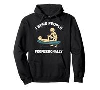 Piego le persone professionalmente Fisioterapia Felpa con Cappuccio
