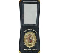 Piel Cabrera Portafoglio Porta Targa criminale forense