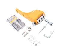 Pieler di registro con 2 lama di sostituzione, attacco di catene in lega di alluminio integrato, strumento di debarking di registro efficiente per l'elaborazione del legname