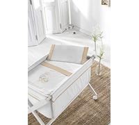 Pielsa Baby | Lenzuola per bebè, lenzuola per bebè, culla | lenzuola per bebè invernali, lenzuola per bebè, lenzuola estive, lenzuola per culla, colore madreperla, dimensioni 86 x 100 cm