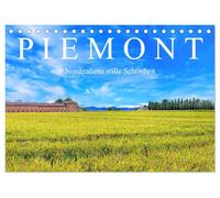 Piemonte - Calendario da tavolo 2026 DIN A5 orizzontale, calendario mensile CALVENDO