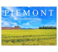 Piemonte - Calendario mensile CALVENDO 2026 da parete 2026 DIN A2 orizzontale, con scritta "Silent Beauty"
