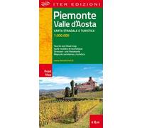 Piemonte e Valle d'Aosta. Carta stradale e turistica 1:300.000. Ediz. multilingue