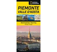 Piemonte e Valle d'Aosta. Road Map. Destination Touring 1:250.000