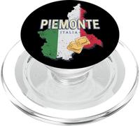 Piemonte Italia Retro Regione Mappa Vintage Pasta Souvenir PopSockets PopGrip per MagSafe