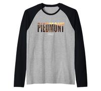 Piemonte Prefettura Italia Città Piemonte Vintage Italia Maglia con Maniche Raglan
