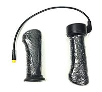 Piena Maniglia Twist Acceleratore per Bici Elettriche Mountain Bicicletta 3 Pin Impermeabile Spina Elettrica Bicicletta Accessorio