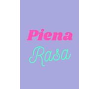 PIENA RASA: Quaderno 6x9 a quadretti