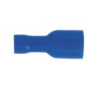 Pienamente Isolato Terminale 6.3mm Femmina Blu Confezione Di 100 - Sealey BT16