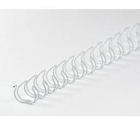 Pieni di binder wire 21 anelli 6,4 mm, bianco 1/4 di pollice (100 pezzi) NEW