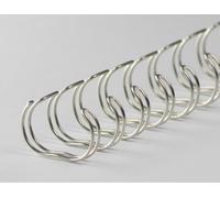 Pieni di binder wire 23 anelli 22,2 mm, 7/8 pollici, 2: 1 divisione Brilux (50 pezzi) NEW