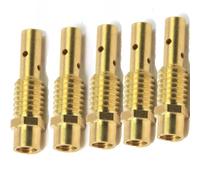 Pieno di torcia da saldatura da 15ak Porta del gas Porta per ugello Porta cigno con chiavi Gas welding machine 15AK spring threaded connecting rod (5pcs)