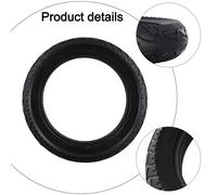 Pieno Pneumatico 30.5cm 12 1/2x2 1/4 (57-203) 12.5x2.50 Nero Ricambio Pezzi