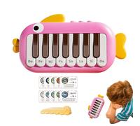 PIENTO PIANO - tastiera musicale compatta con caratteristiche di apprendimento divertenti | Giocattolo di strumenti elettrici portatile, set di giochi sonori tascabili per ragazze di età pari o più an