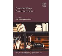 Pier Giuseppe Monateri Comparative Contract Law (Copertina rigida)