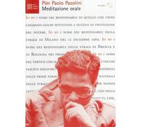 Pier Paolo Pasolini - Meditazione Orale CD BOOK