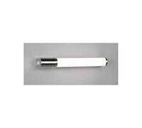PIERA LAMPADA DA SPECCHIO LARGHEZZA CM 41 IP44 CROMO O NERA LED 8W CON PRESA SCHUKO INCORPORATA