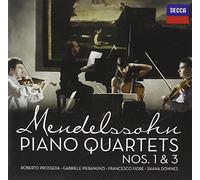 PIERANUNZI/PROSSEDA - PIANO QUARTETS 1 & 3