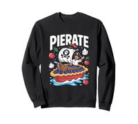 Pierate Pirate Nave Cherry Pie Avventura Divertimento Felpa
