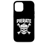 Pierate Skull E Crossbones Pie Umorismo Custodia per iPhone 12/12 Pro