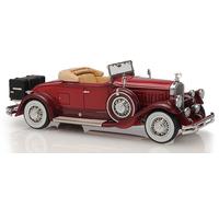 PIERCE ARROW Model B Roadster - 1930 - redbrown / red - ESVAL 1:43