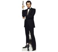 Pierce Brosnan Agente Segreto Lifesize Cartone Ritaglio 190cm x 54cm Gratis Mini