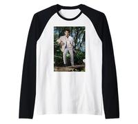 Pierce Brosnan James Bond Attore GoldenEye di Michael Grecco Maglia con Maniche Raglan