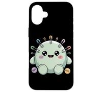 Pierce the Puffball Mochi Kawaii Punk Custodia per iPhone 16 Plus