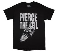 Pierce The Veil Large Text ufficiale Uomo maglietta unisex