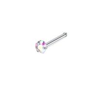Piercing Cerchio Acciaio Chirurgico1 Pezzi Anello da naso per uomo e donna, per setto trago, conch, per labbra Quadrato/Rotondo/Stella/Cuore con zirconi cubici