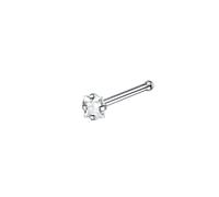 Piercing Cerchio Acciaio Chirurgico1 Pezzi Anello da naso per uomo e donna, per setto trago, conch, per labbra Quadrato/Rotondo/Stella/Cuore con zirconi cubici