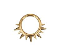 Piercing da naso alla moda con elegante zircone intarsiato, accessorio ideale per migliorare il tuo look. Gioielli alla moda